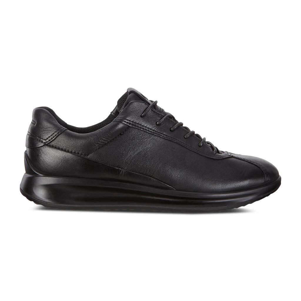 Ecco Aquet Lace Womens Sneakers In Black - India ETG-098246